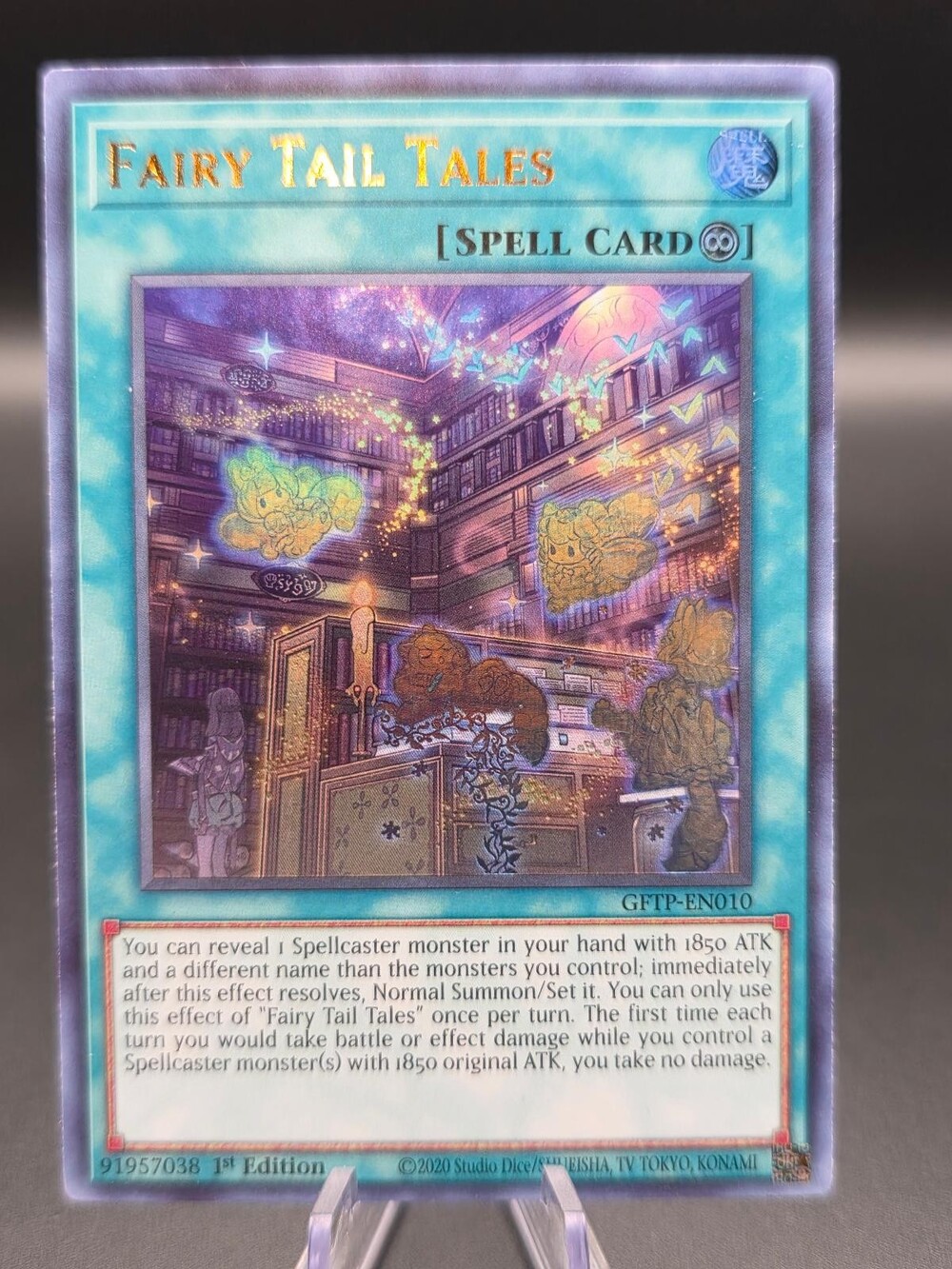 Fairy Tail Tales GFTP-EN010 Ghosts From the Past Yu-Gi-Oh 1st Edition LP
